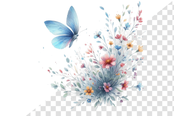 Fluttering Butterfly Watercolor Clipart: A Designer's Guide