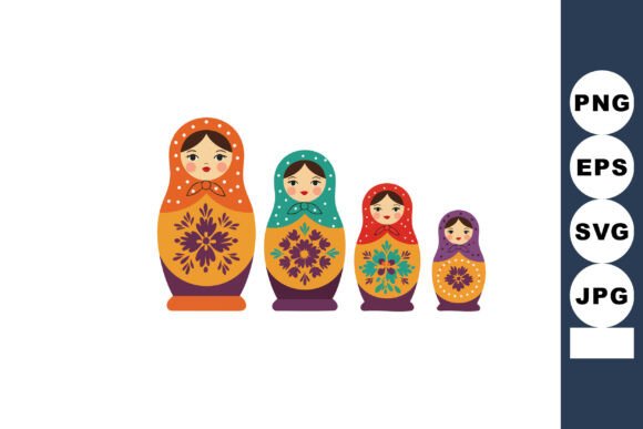 Russian Nesting Dolls Traditional Matryo: A Folk Art Revival