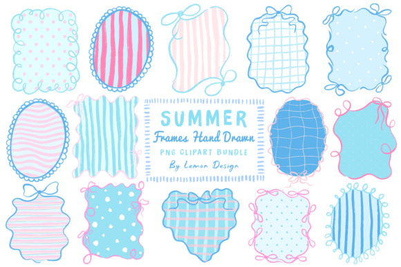 Summer Frames Hand Drawn PNG Bundle: A Designer's Guide